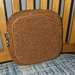 Stoney Clover Lane Faux Mini Teddy Pouch